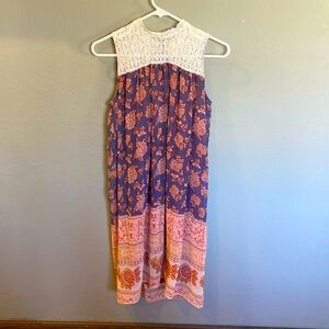 Maurices small mini dress with flower motif